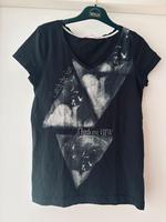 Schwarzes T-Shirt mit Druck von Esprit, Größe M Pankow - Weissensee Vorschau