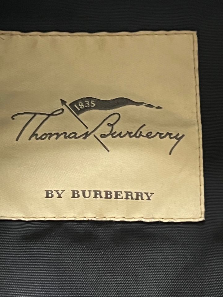 Thomas Burberry edle Jacke M Dunkelblau Top NP:720,-€ in Berlin