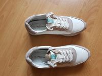 Verkaufe Tamaris Sneaker Größe 37  ( weiss/mint ) Niedersachsen - Göttingen Vorschau