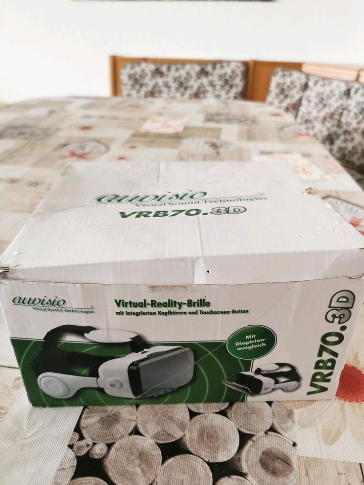 VR Brille Auvisio Virtual Reality Brille VRB70.3D - Neu in Gerlingen