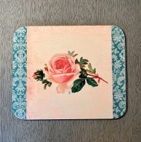 Mousepad mit Vintage Rosen Muster & Ornamenten in Rosé rosa blau Bayern - Ingolstadt Vorschau