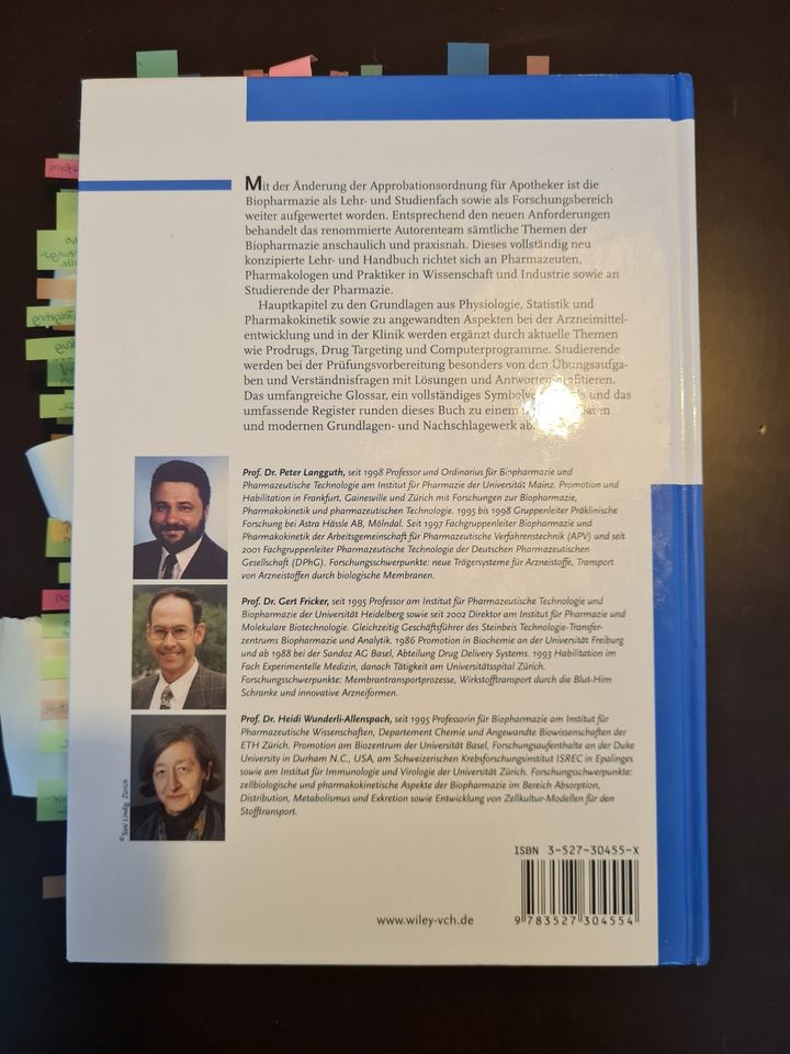 Biopharmazie - Hardcover - Langguth in Wiesbaden