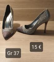 Sommer Schuhe Sandalen Pumps Gr 37/38 High Heels wie neu Bayern - Weitramsdorf Vorschau