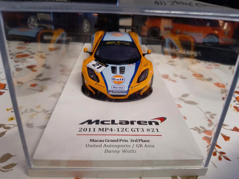 TSM 2011 GULF Macau Grand Prix McLaren Mp4-12c GT3 A. Watts 1:43 in Hamburg