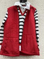 Steppweste Verse rot Pulli Greystone  rot weiß Blau maritim Bayern - Alzenau Vorschau