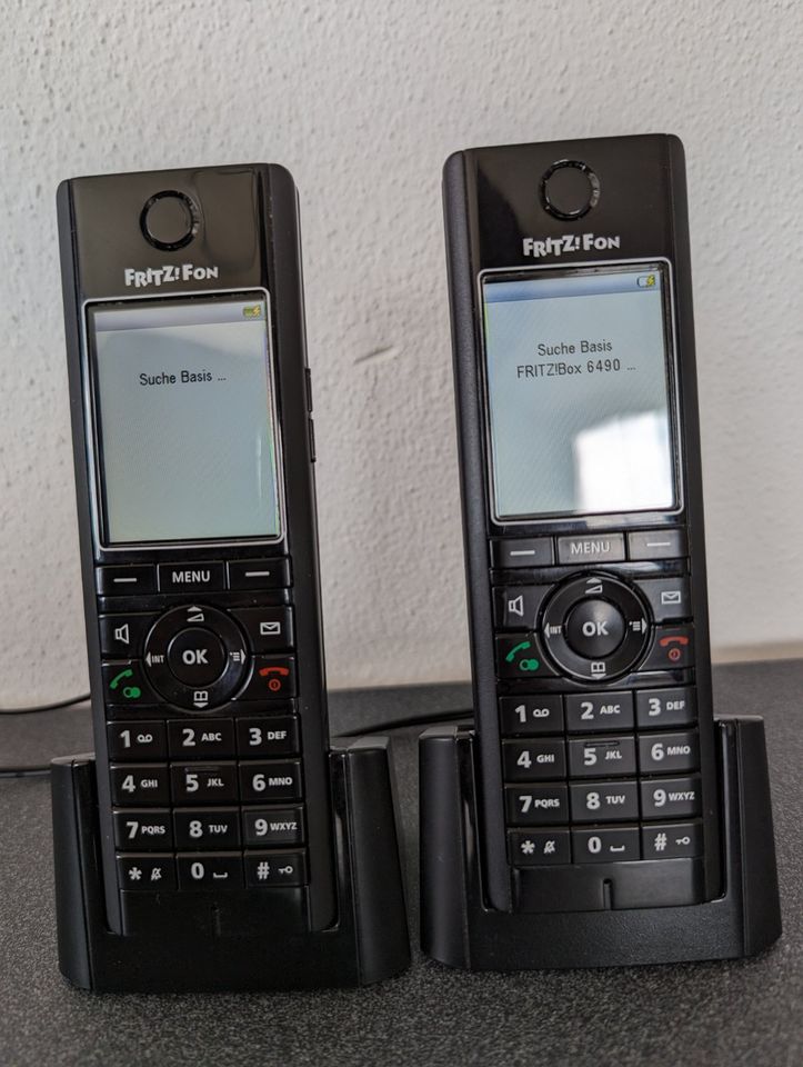 **WIE NEU** 2x Telefon FRITZ!Fon C5 (DECT-Telefon) in Höchstädt a.d. Donau