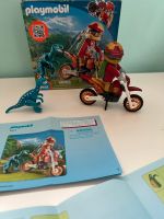 Playmobil 9431 Motocross-Bike mit Raptor Spiel Niedersachsen - Hermannsburg Vorschau