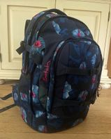 Satch Schulrucksack blau mit Blumenmotiv Brandenburg - Neuenhagen Vorschau