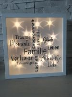 Rahmen led deko Geschenk Familie Hessen - Dietzhölztal Vorschau