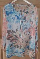 Tunika Bluse Mandala Blumen Pastellfarben rosa blau 50 48 bonprix Baden-Württemberg - Wiesloch Vorschau