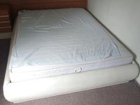 Gebrauchtes Bett mit Polster 160cm Breite Baden-Württemberg - Tamm Vorschau