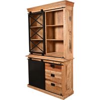 Vitrine Mango Industrial NEU Schrank Esszimmer Küche Mangoholz !! Nordrhein-Westfalen - Wermelskirchen Vorschau