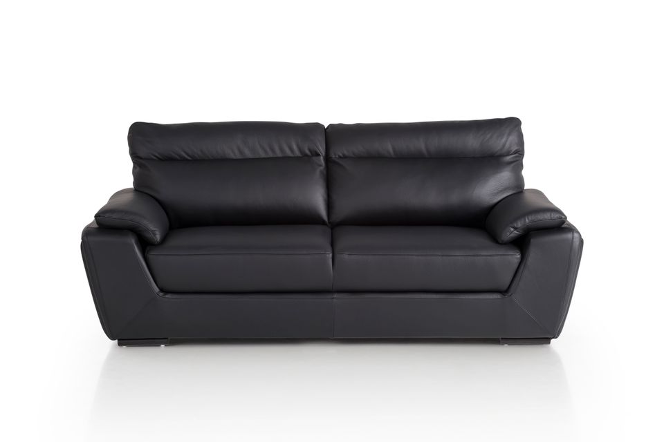 Sofa Couch schwarz 3-Sitzer 2-Sitzer BRANDY in Melle