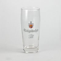 Königsbacher Pils Bierglas 0,4 l - 80er Jahre + Bierdeckel Nordrhein-Westfalen - Korschenbroich Vorschau