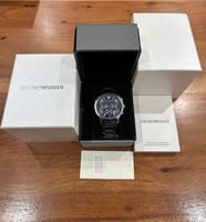 Emporio Armani Chronographen Uhr Blau Saarland - Marpingen Vorschau