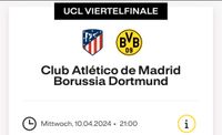 SUCHE 1 Auswärtsticket/ Athletico Madrid - Borussia Dortmund Nordrhein-Westfalen - Herford Vorschau