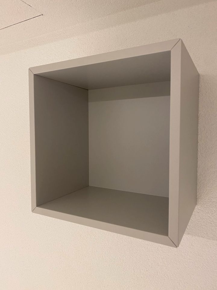 IKEA EKET Wandbox mit Halterung 3x (grau) in Wyhl