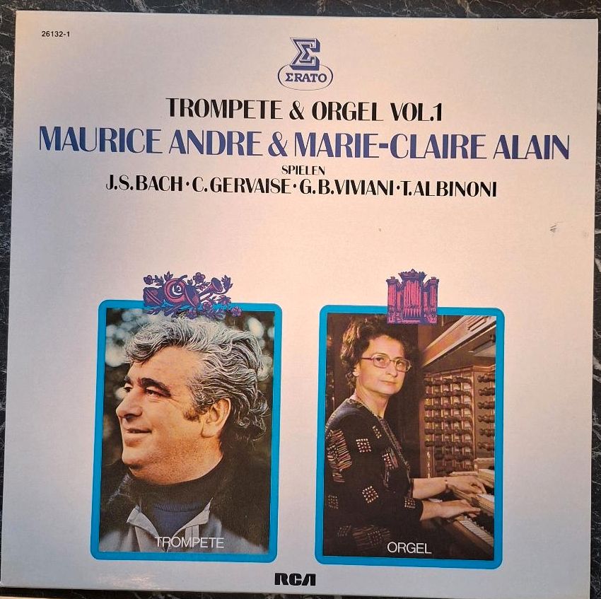 Schallplatte Maurice Andre & Marie Claire Alain in Hebertsfelden