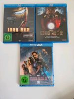 Iron Man Teil 1-3 BluRay/BluRay 3D Schwerin - Werdervorstadt Vorschau