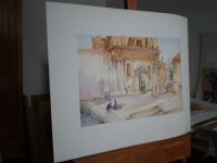 WANDBILD- AQUARELL- VENEDIG- CAMPO SAN TROVASO- 80 x 60- UNIKAT Berlin - Mitte Vorschau