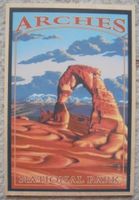 Holz-Postkarte aus den USA, Arches National Park, Delicate Arch Sachsen-Anhalt - Halle Vorschau