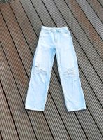 Loose Straight High Waist Jeans H&M Größe 34 Neuwertig Boyfriend Hessen - Rasdorf Vorschau
