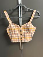 ZARA crop top kariert Münster (Westfalen) - Centrum Vorschau