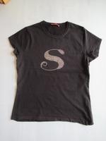 T-Shirt Damen Gr. M schwarz m S aus Strasssteinchen silber leicht Bayern - Weiden (Oberpfalz) Vorschau
