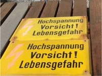 ❌❌Zwei  alte Emailschilder Vintage ❌❌pro Schild 33€ ❌❌ Sachsen - Rothenburg Vorschau