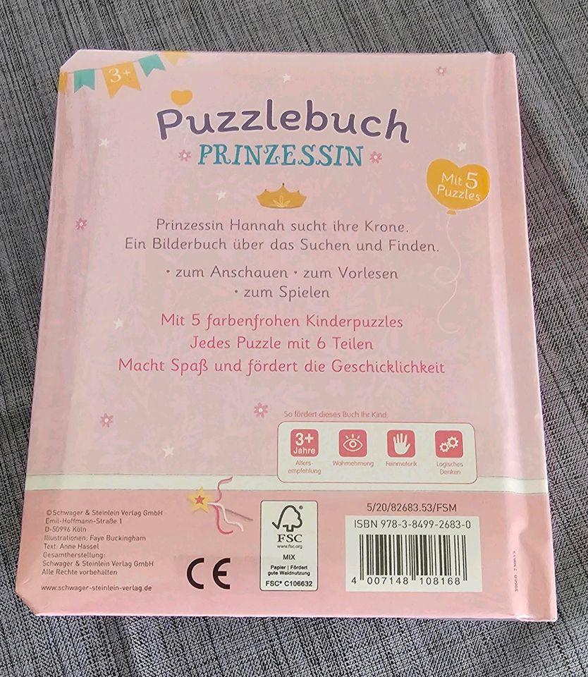 Buch zum Puzzlen in Weinheim