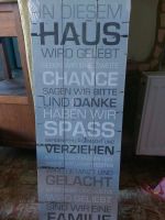 Schild Familie, Spruch,  ovp,neu, 80×30 Nordrhein-Westfalen - Horstmar Vorschau