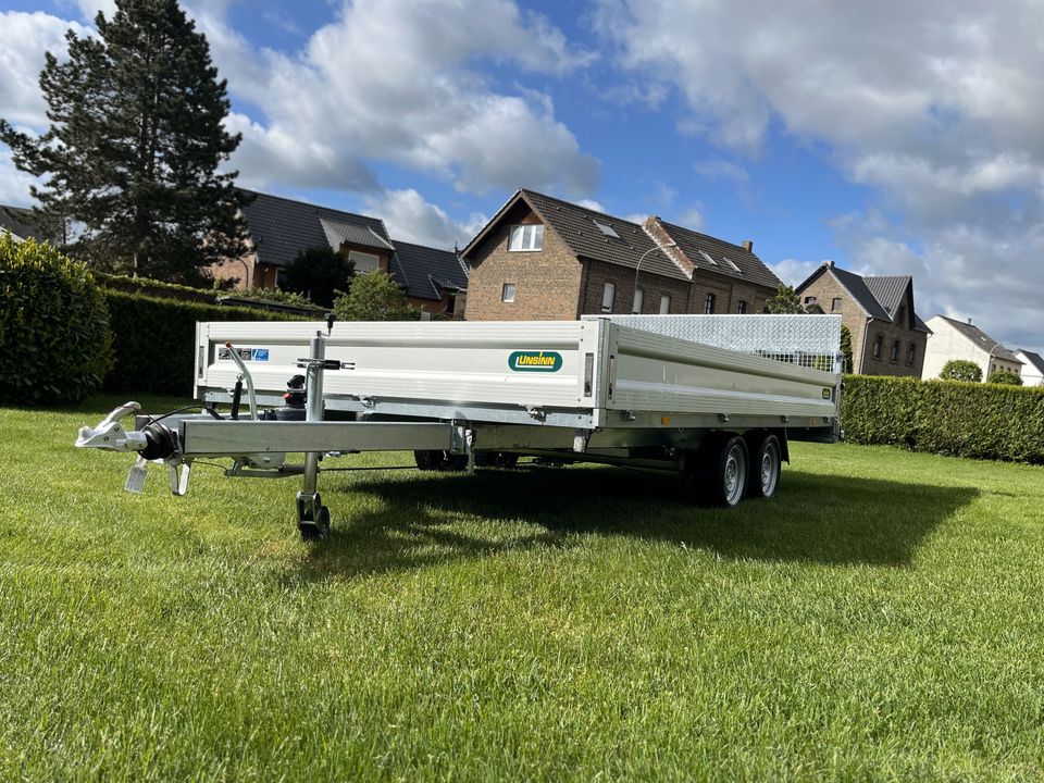 Unsinn Maschinentransporter UM4224-35-13 Anhänger 3500 kg Kipper in Blankenheim