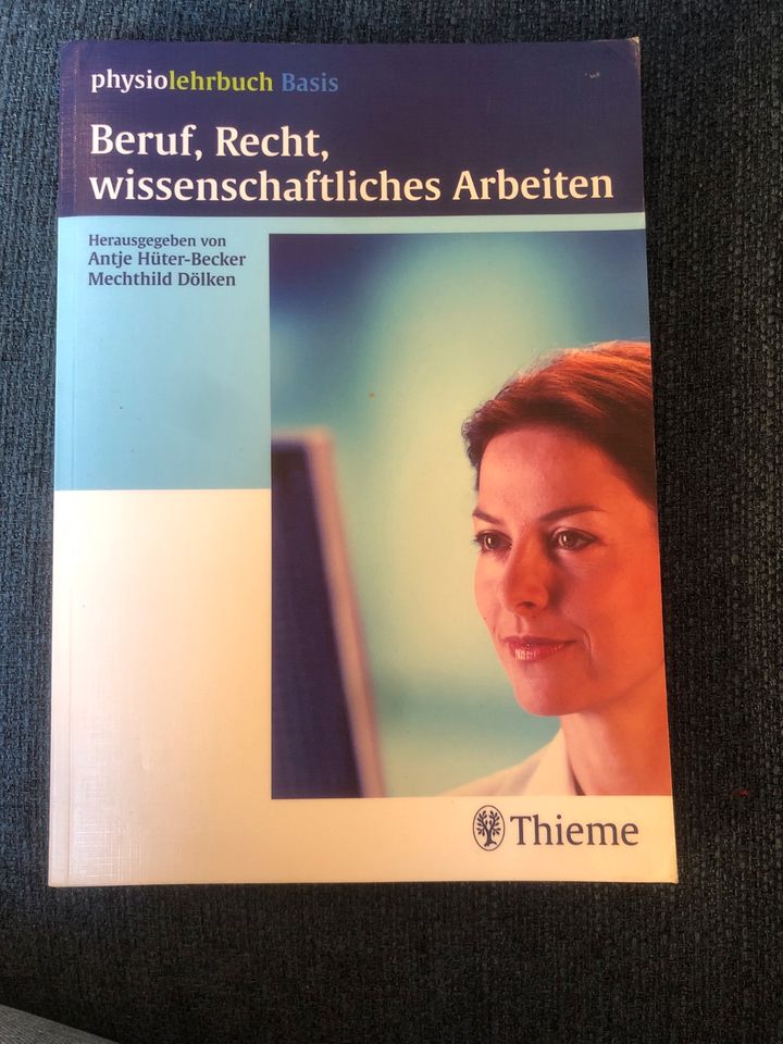 Physiolehrbuch Basis Thieme Beruf, Recht, wissenschaftliches Arbe in Bückeburg