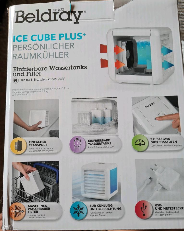 Beldray ICE CUBE PLUS+ Raumkühler klein- gebraucht in Püttlingen