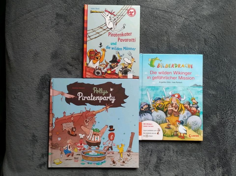 3er-Buch-Paket - Piraten- und Wikinger-Bücher in Mainz