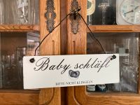 Schild Baby schläft - bitte nicht klingeln Türschild dekoschild Dresden - Oberwartha Vorschau