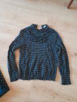 Zara XS Bluse grau schwarz kariert Berlin - Steglitz Vorschau