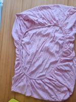 Spannbetttuch, Bettlaken, 70×140, kinderbett, rosa wie neu Hessen - Baunatal Vorschau