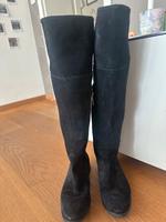 Tommy Hilfiger Overknee Stiefel schwarz 41 Hessen - Edertal Vorschau