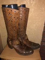 Damenstiefel Überwurfschnalle Gr 38 western Cowgirl VERO CUOIO Nordrhein-Westfalen - Menden Vorschau