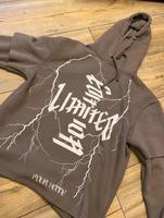 Cooler 2-Fach Hoodie / Pullover Blitzen Schrift in grau / weiß Bayern - Frensdorf Vorschau