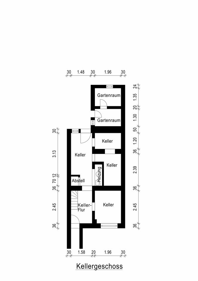 Einfamilienhaus für die kleine Familie mit naturnahen Garten & Garage in Bremen