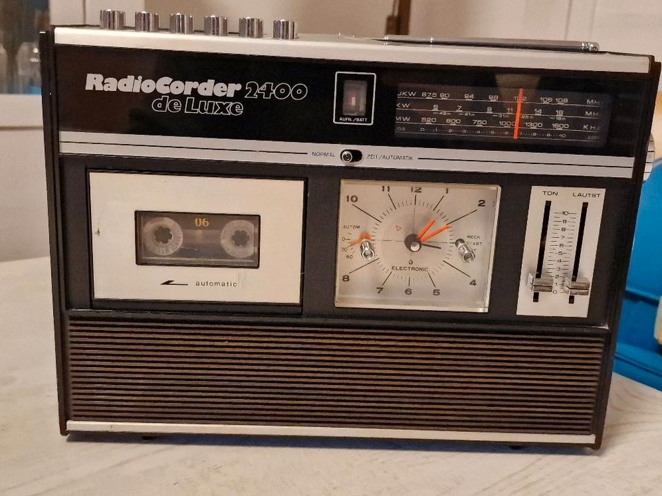 Radio Corder 2400 DE Luxe Seltenes in Stadthagen