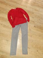 Edc Hose und Pullover grau rot Größe 36 und xs Sachsen - Bautzen Vorschau