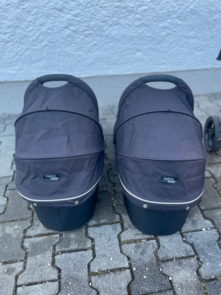 Geschwisterwagen / Zwillingswagen - Valco baby Snap Duo in Farchant