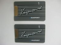 Blaupunkt Oldtimer Autoradio Keycard 1 Radio Schlüsselkarte Key Bayern - Würzburg Vorschau