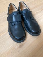 Leder Halbschuhe schwarz Größe 35 Bayern - Augsburg Vorschau