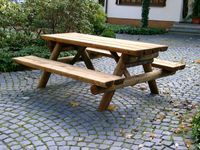 Picknicktisch, Tisch, Gartentisch, Gartenmöbel - NEU & montiert - Rheinland-Pfalz - Kircheib Vorschau