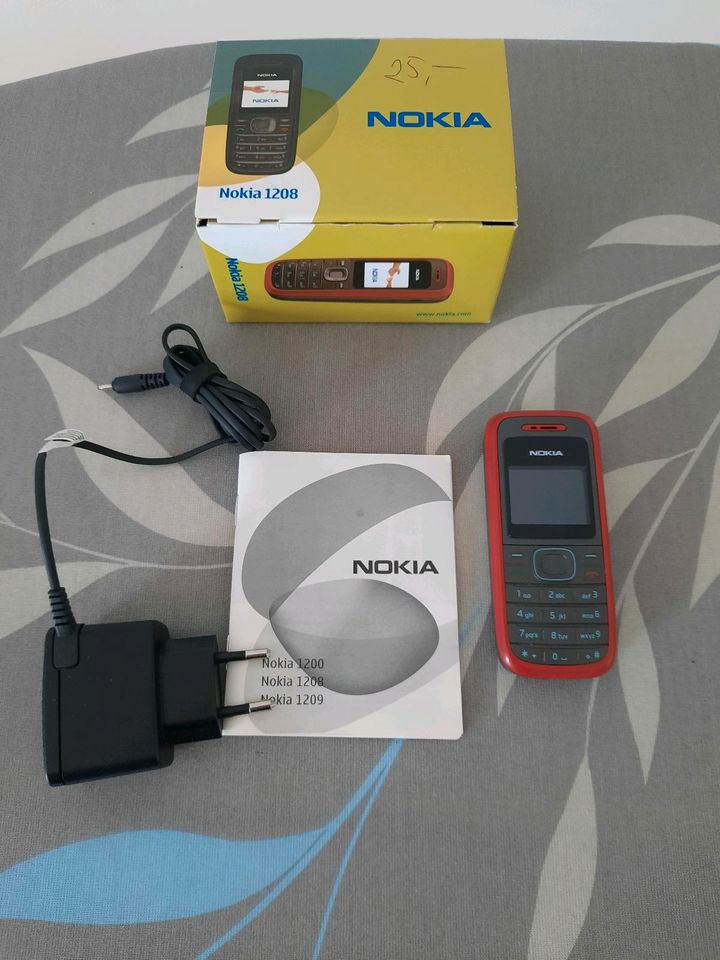 NOKIA Handy 1208 ohne Simlock in Langerringen