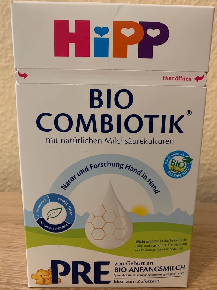 Hipp Bio Combiotik Pre Milchpulver NEU in Schmiedefeld am Rennsteig